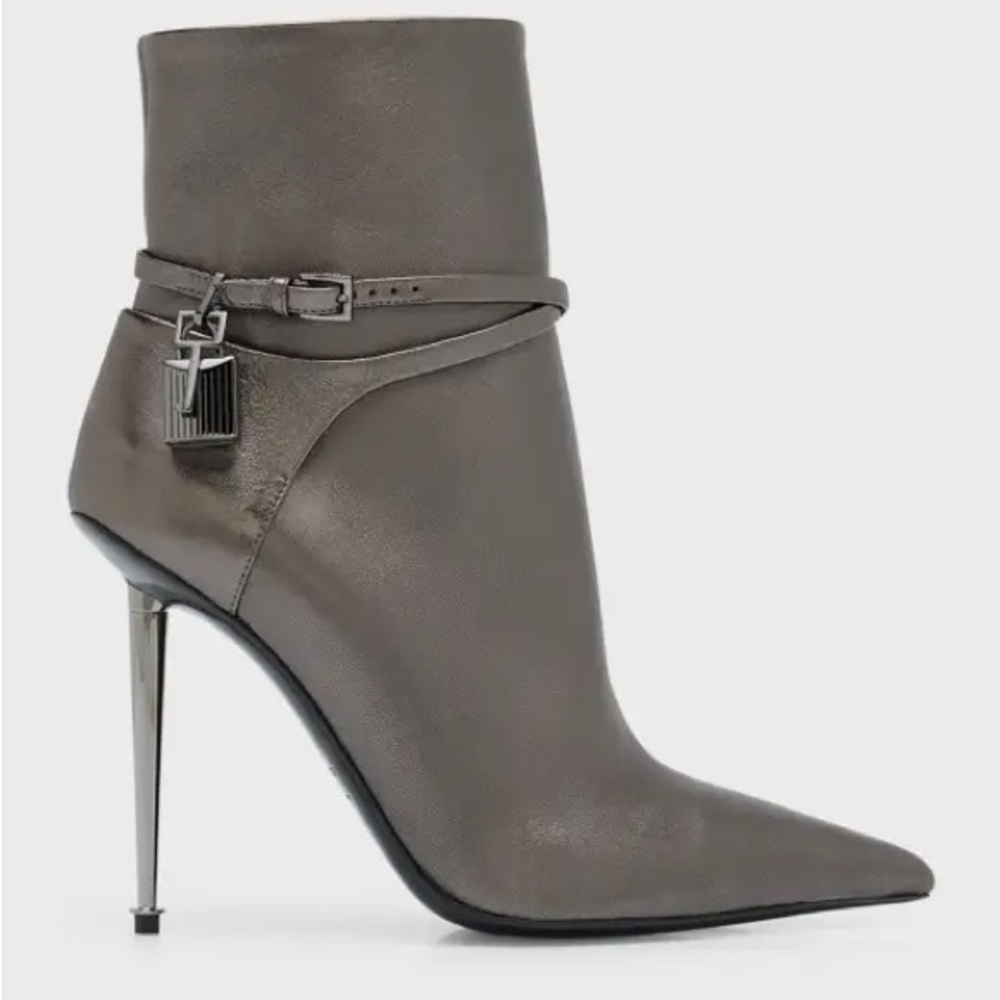 Tom Ford Gray Heeled Boots